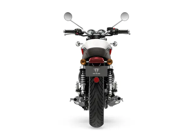 Triumph Bonneville T120 2025 SNOWDONIA / CRANBERRY RED 