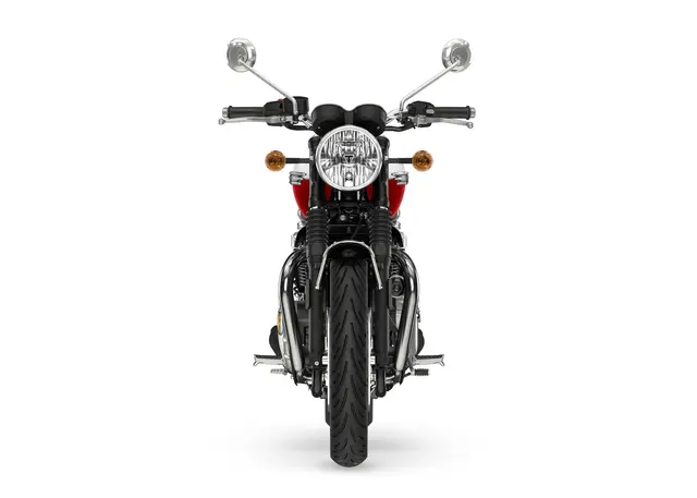 Triumph Bonneville T120 2025 SNOWDONIA / CRANBERRY RED 