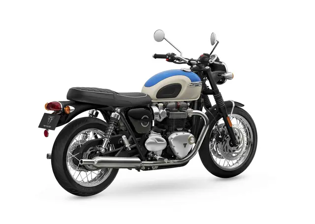 Triumph Bonneville T120 2026 AEGEAN BLUE / NEW ENGLAND WHITE 
