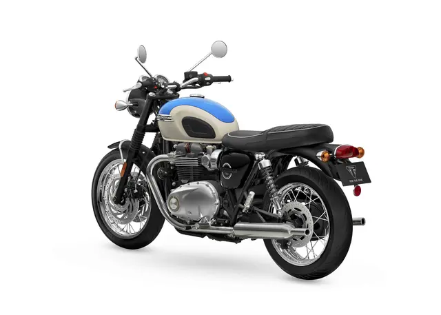 Triumph Bonneville T120 2026 AEGEAN BLUE / NEW ENGLAND WHITE 