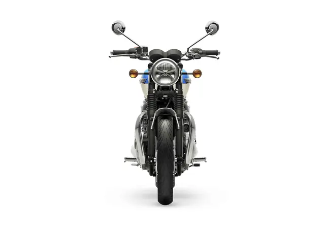 Triumph Bonneville T120 2026 AEGEAN BLUE / NEW ENGLAND WHITE 