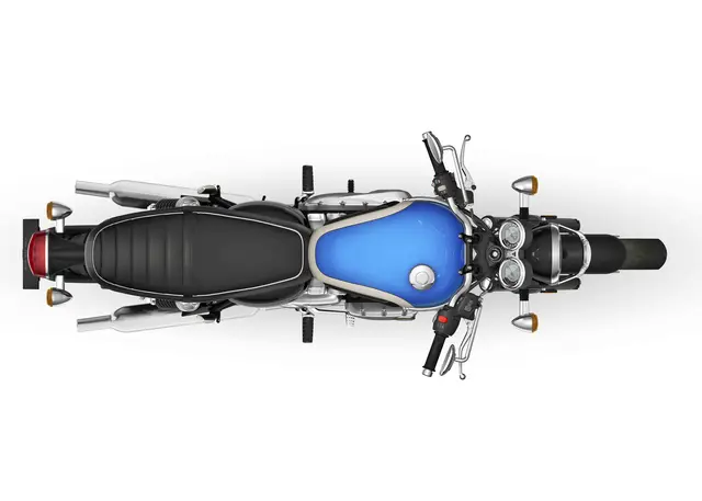 Triumph Bonneville T120 2026 AEGEAN BLUE / NEW ENGLAND WHITE 