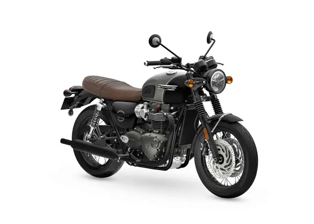 Triumph Bonneville T120 Black 2026 MATT SILVER ICE / MATT SAPPHIRE BLACK 