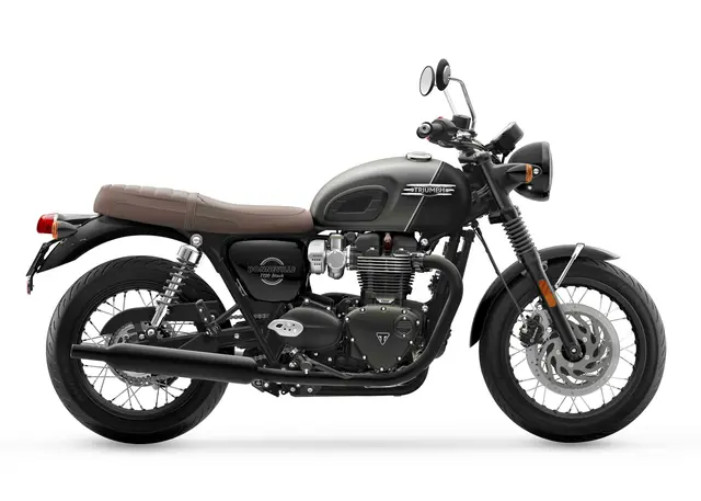 Triumph Bonneville T120 Black 2026 MATT SILVER ICE / MATT SAPPHIRE BLACK 