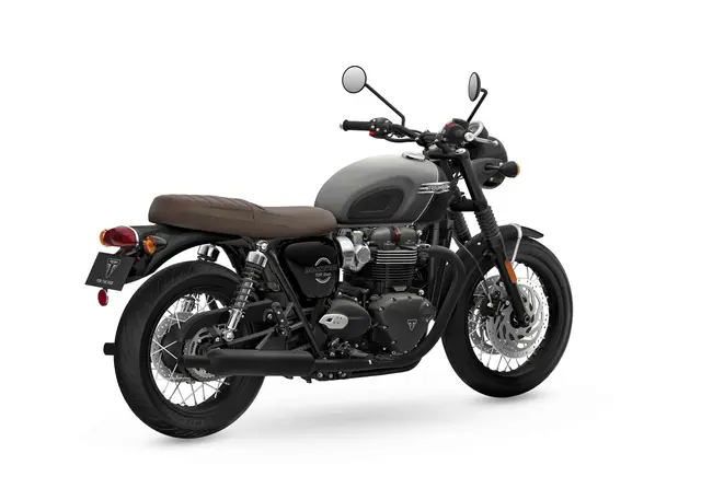 Triumph Bonneville T120 Black 2026 MATT SILVER ICE / MATT SAPPHIRE BLACK 