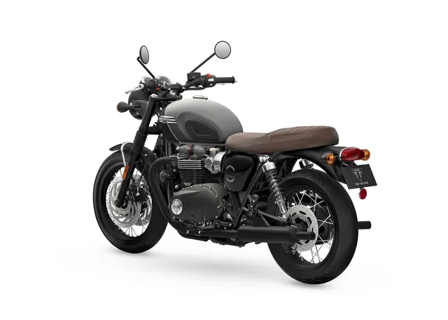 Triumph Bonneville T120 Black 2026 MATT SILVER ICE / MATT SAPPHIRE BLACK 