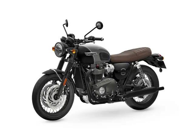 Triumph Bonneville T120 Black 2026 MATT SILVER ICE / MATT SAPPHIRE BLACK 