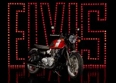 Triumph Bonneville T120 Elvis 2024 Flere farger