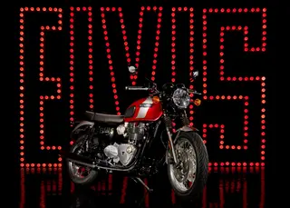 Triumph Bonneville T120 Elvis 2024 Flere farger