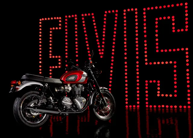 Triumph Bonneville T120 Elvis 2024 Flere farger 