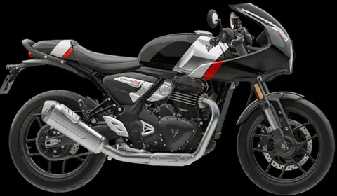 Triumph Thruxton 400 2027 PHANTOM BLACK / ALUMINIUM SILVER