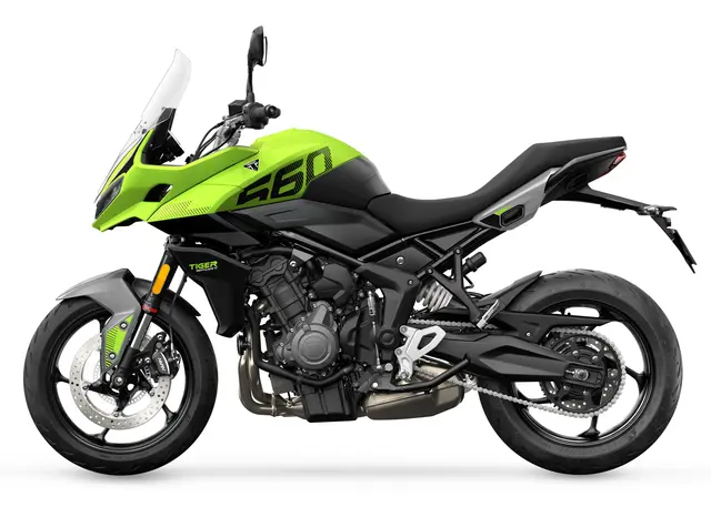 Triumph Tiger Sport 660 2025 ROULETTE GREEN 