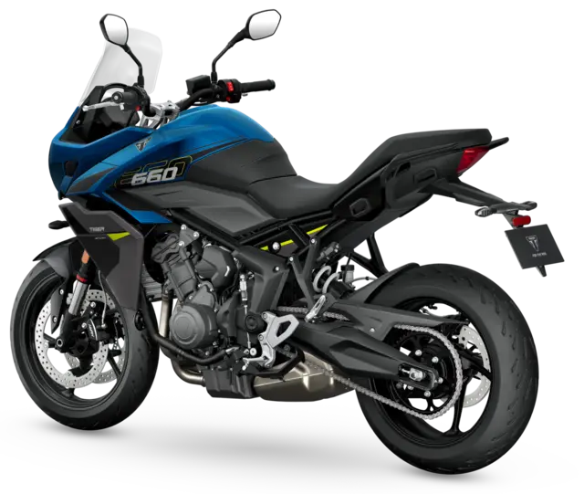 Triumph Tiger Sport 660 2026 INTERSTELLAR BLUE / MINERAL GREY 