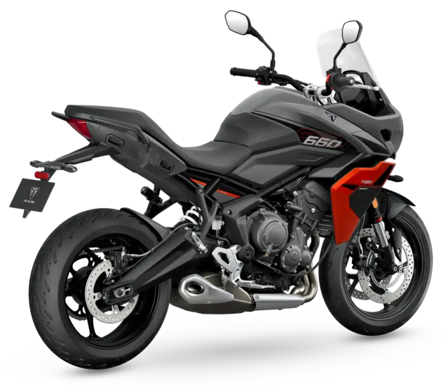 Triumph Tiger Sport 660 2026 SILVER ICE / INTENSE ORANGE 