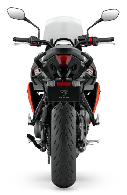 Triumph Tiger Sport 660 2026 SILVER ICE / INTENSE ORANGE 