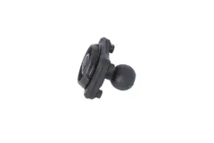 Sw-Motech T-Lock holder for socket arm Incl. 1&quot; ball. Black.