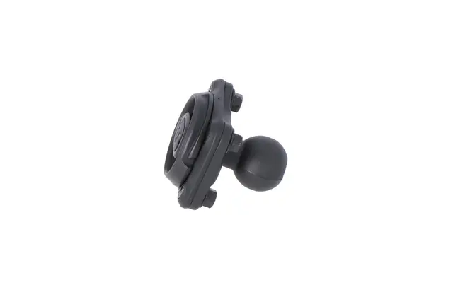 Sw-Motech T-Lock holder for socket arm Incl. 1" ball. Black. 