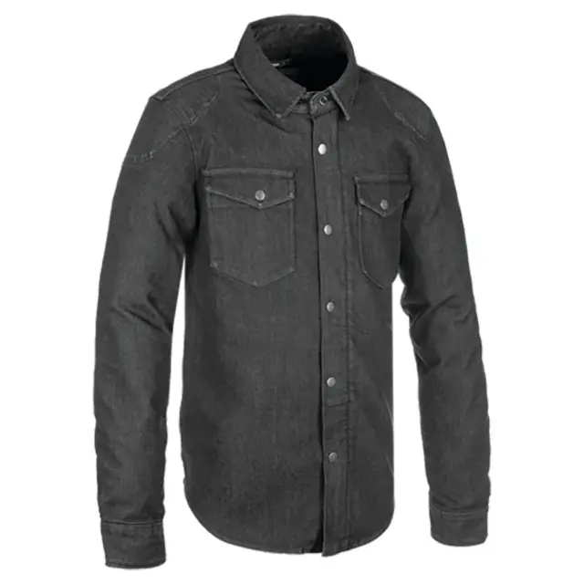 Oxford Denim AA Skjorte 2XL Sort 