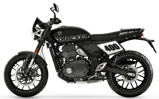Triumph Tracker 400 2026 PHANTOM BLACK 