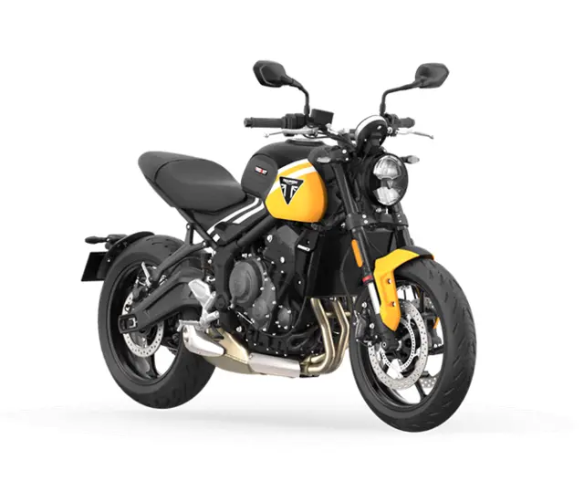 Triumph Trident 660 2026 Sort/gul 