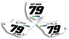 AGM racing 2025 nummerplatedekaler