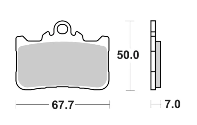Brembo Street Sinter Bremsekloser front Honda 