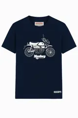 Honda Monkey T-Skjorte 2XL Mørk Blå