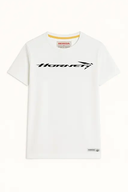 Honda T-Skjorte 2XL Hvit. Tribute Hornet 