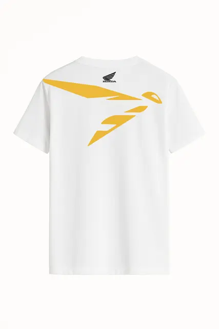 Honda T-Skjorte 2XL Hvit. Tribute Hornet 