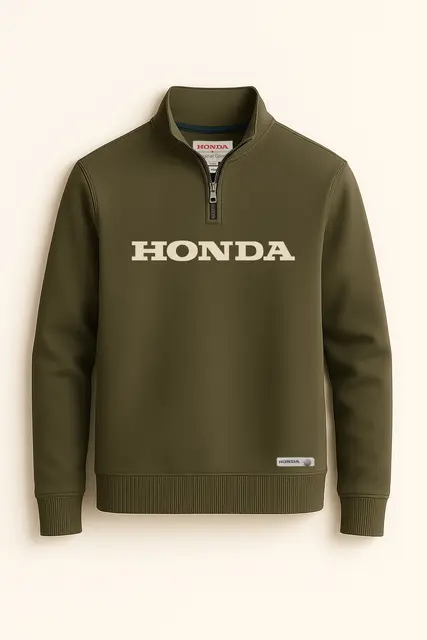 Honda HTG Genser 2XL Oliven Grønn 