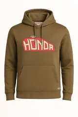 Honda FUN Hettegenser 2XL Sand farget