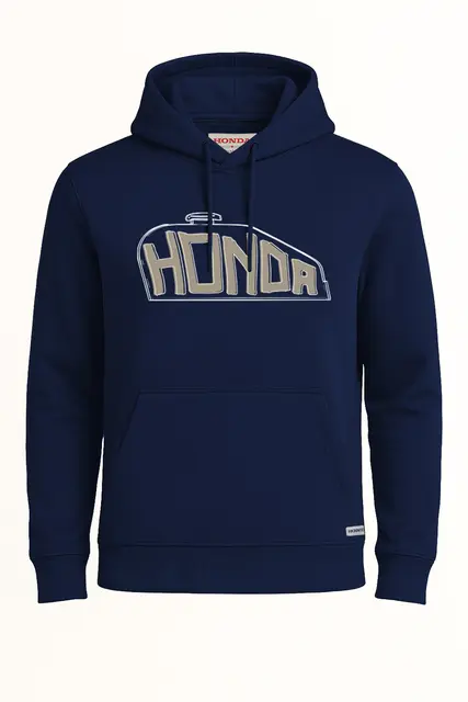 Honda FUN Hettegenser 2XL Marineblå 