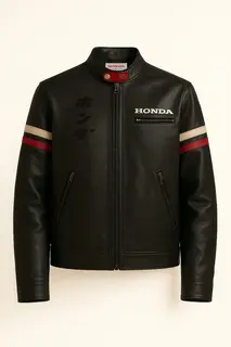Honda Skinnjakke Svart