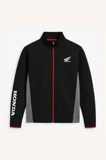 Honda Sporty Fleece Genser Svart