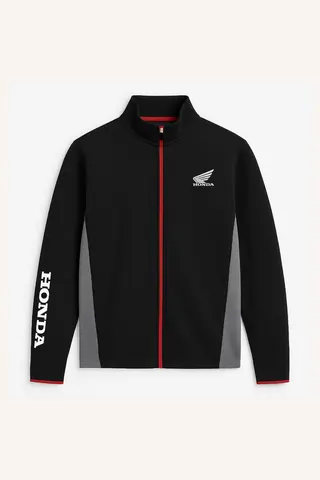 Honda Sporty Fleece Genser Svart