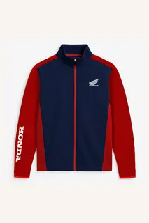 Honda Sporty Fleece Genser Marineblå / Rød