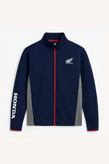 Honda Sporty Fleece Genser Marineblå