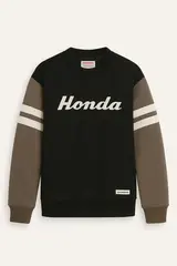 Honda HTG Genser 2XL Svart / Sand