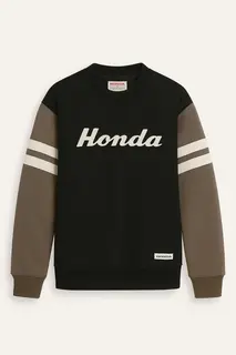 Honda HTG Genser Svart / Sand