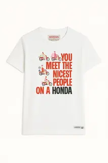Honda FUN T-skjorte Hvit