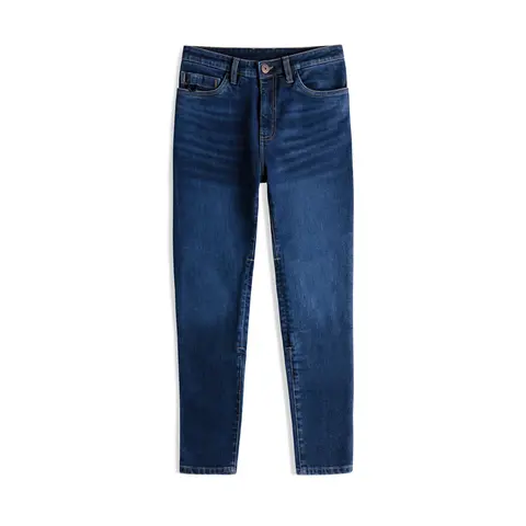 Knox Colton Slim-Tapered Jeans Dame XS - Blå