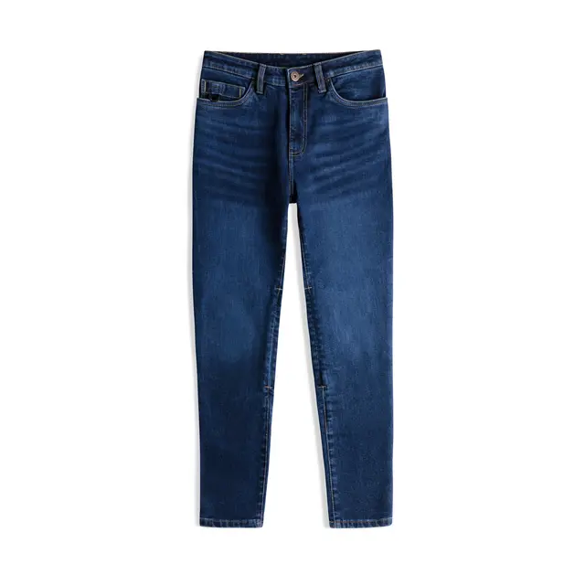 Knox Colton Slim-Tapered Jeans Dame XS - Blå 