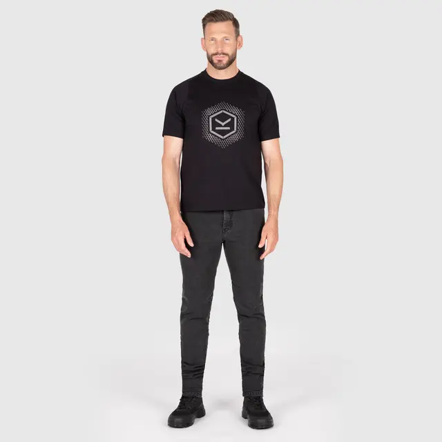 Knox Colton Slim-Tapered Jeans 30 Charcoal 