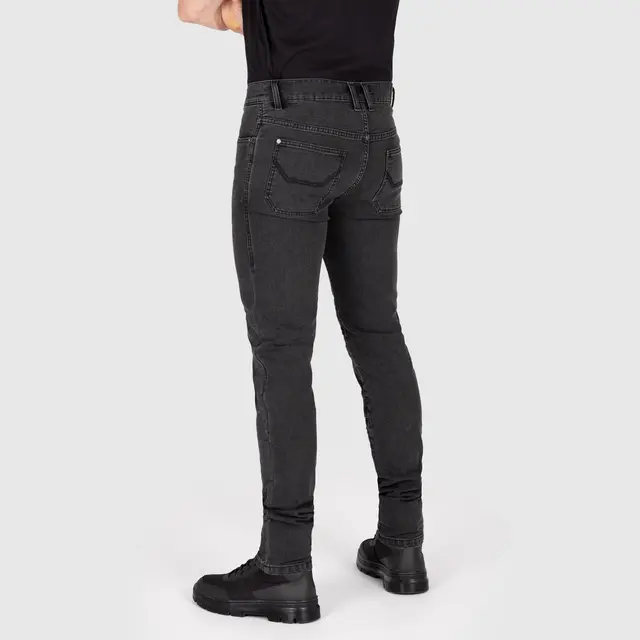 Knox Colton Slim-Tapered Jeans 30 Charcoal 
