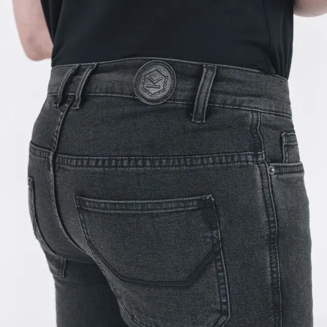 Knox Colton Slim-Tapered Jeans 30 Charcoal 
