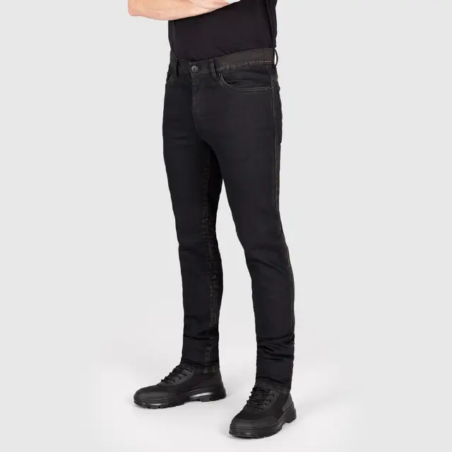 Knox Colton Slim-Tapered Jeans 30 Sort 