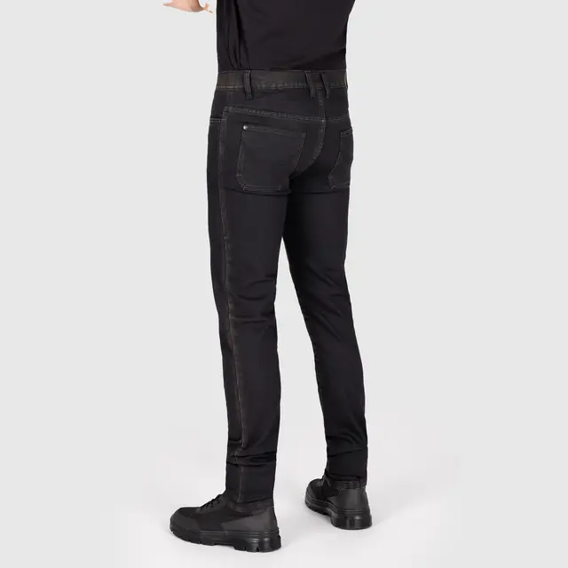 Knox Colton Slim-Tapered Jeans 30 Sort 