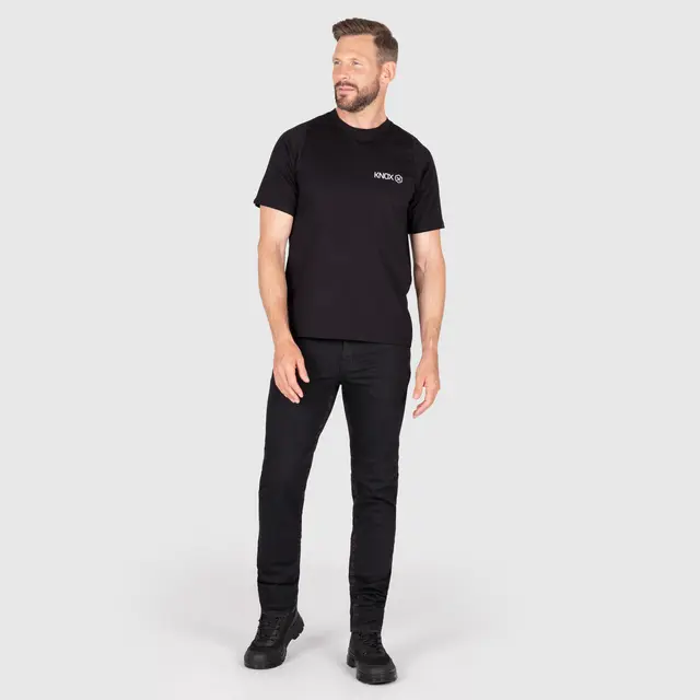 Knox Colton Slim-Tapered Jeans 30 Sort 
