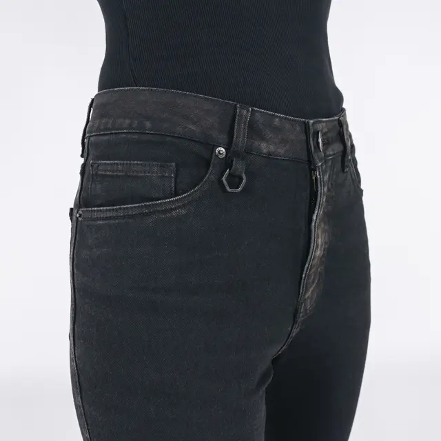 Knox Cartmel Kick Flare Jeans Dame S 
