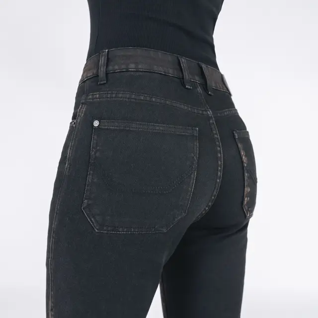 Knox Cartmel Kick Flare Jeans Dame S 
